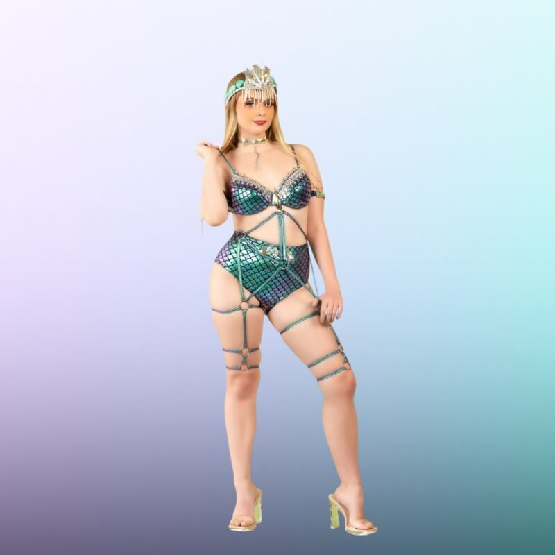 Mysterious Mermaid Backline Costume